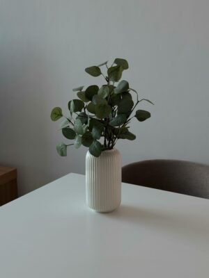 Elegant Indoor Palm Plant in Classic Pot